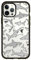 CASETiFY Impact iPhone 12 Pro Max Case [4X Military Grade Drop Tested / 8.2ft Drop Protection] - Sharks - Clear Black
