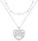 Micory Collier Arbre de Vie pour Femme Argent Sterling 925 Coeur Pendentif Colliers pour Femmes Bijoux, Réglable (45+5cm)