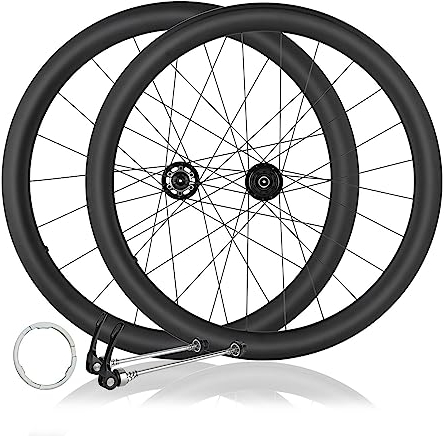 700C Rennrad Laufradsatz Carbon Faser Felge Höhe 38/44/50/60/85mm Disc Bremse Quick Release Naben 100/135mm Für 8-11 Geschwindigkeit 24/24H