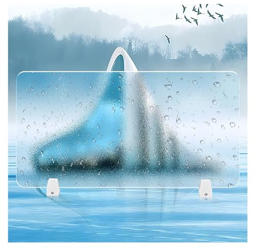 Sichtschutzwand Fürs Büro, Vielseitige Schreibtischtrennwand Aus Acryl, Sichtschutzwände for Verschiedene Anlässe, Schreibtischtrennwand Aus Acryl for Privatsphäre(40x40cm/15.7x15.7inch)