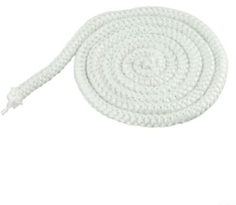 Hitzebeständiges Dichtungsseil, Hochleistungs-Dichtschnur für Kamine (14 mm x 2 m)