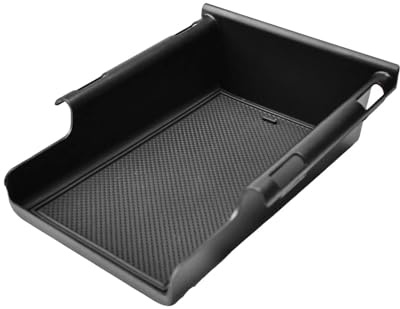 HUANSUN Für Jeep Für Wrangler JL/JLU 2018-2025 Center Console Versteckter Speicher-Organizer Vorne Unter-Sitz-Konsolen-Tablett