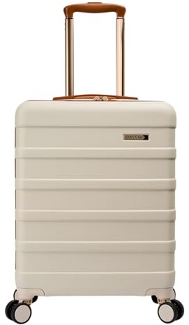 Cabin Max Handgepäck Koffer groß Trolley Handgepäck 55x40x20 Reisekoffer | 55x40x20 cm, Ryanair, EasyJet, Wizz Air, British Airways, Jet2, Vueling, Iberia, Air France, Lufthansa, Hartschale, ABS, 40L