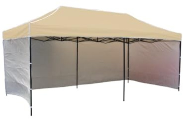 Faltzelt Profi 3 x 6 m weiß
