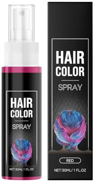 Waschbare temporäre Haarfarbe, nicht klebrige Haarfarbe, sicheres, lustiges Styling-Zubehör, lebendige temporäre Farbe für Cosplay-Kostüm-Make-up für Halloween-Partys, Bühnenauftritte, Anzieh-Rollensp