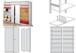 kerkmann 9422 Anbau-Regal Progress 500, 7 Böden