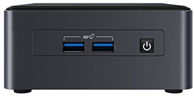 DILC, Mini Pc Nuc Platinum, Intel i7 11° Generazione, Pc Fisso Windows 11 PRO, 4.70 GHz, RAM 32 GB, SSD M.2 Nvme 512 GB, Porte USB, Thunderbolt, HDMI, Gigabit LAN, Salvaspazio, 3 Anni di Garanzia
