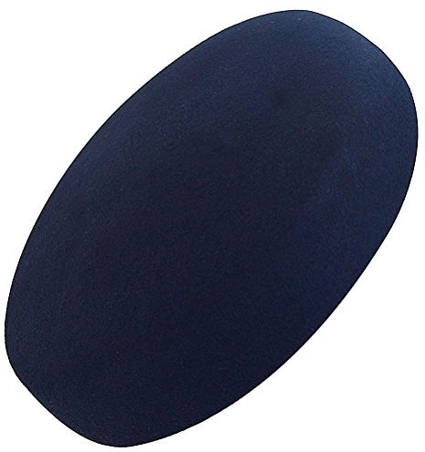 Lawliet A215 Fascinator mit rundem Wollfilz, für Pillendose, marineblau, Einheitsgröße