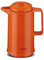ROTPUNKT Isolierkanne 460 Marlis 0,6 l Zweifunktions-Drehverschluss | BPA Frei- gesundes Trinken | Made in Germany | Warm + Kalthaltung | Glaseinsatz | Pumpkin