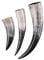 Battle Merchant Trinkhorn Poliert 600 ml Methorn Becher Mittelalter LARP Wikinger Drinking Horn