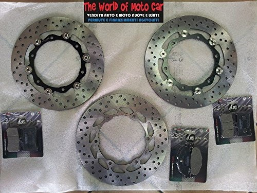 Kit freno completo dischi pastiglie RMS Yamaha T-Max 500 2008/2011
