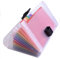 Classeur A6-18 x 11 x 3 cm - Avec 24 étiquettes - Classeur avec compartiments - Pour documents, reçus, bons (couleurs arc-en-ciel)