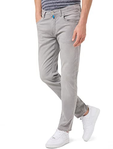 Pierre Cardin Herren Lyon Tapered Futureflex Strech Denim Jeans, grau 81, 35W / 34L
