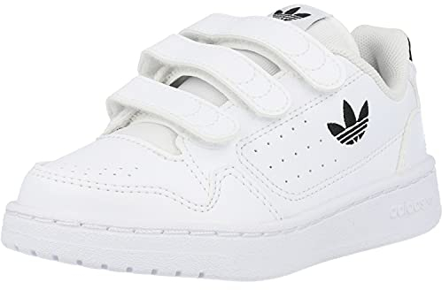 adidas NY 90 CF Sneaker, Cloud White/Core Black/Cloud White, 34 EU