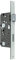 BKS Standard Badezimmer Türschloss mit Vierkant 55/78/8, Stulp: 20 x 235mm eckig, DIN Rechts incl. SN-TEC® Montageset