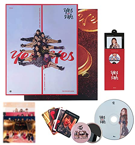 TWICE 6th Mini Album - YES OR YES [ C ver. ] CD + Photobook + Photocards + Yes or Yes Card