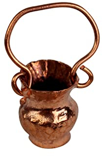 Caraffa in rame con manico, 3 cm