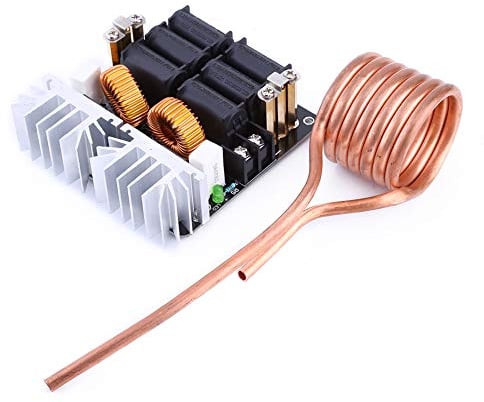 Modulo di Riscaldamento a Induzione 1000w, Riscaldamento a Induzione ZVS, Modulo di Riscaldamento a Induzione Mini Set di Bobine di Canale Modulo di Riscaldamento a Induzione