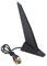 Antenne WiFi double bande pour Asus Z390 Z490 X570 Carte mère 2T2R, antenne WiFi6e 2,4G/5G avec câble d'extension