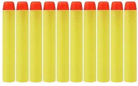 König Design Nerf Pfeile - 200 Stück Nerf Darts Nerf Munition Pfeile Dart Bullets Refill Darts Foam Pfeile für N-Strike Elite Blasters Series Hasbro Fortnite