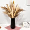 Aoderun Blumenvase Modern Vase Keramikvase Pampasgras mit Vasen Deko (Schwarz)