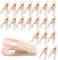 Hordion 20 clip in velluto, resistenti, antiscivolo, per pantaloni, per grucce sottili in feltro, rosa chiaro