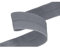 Falzgummi 100m Faltgummi 20mm hochelastisch Faltgummi Schrägband Saumband Farbwahl, Farbe:092 - grau