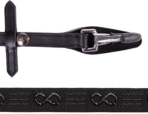 Zügel PresTeq FaySport mit Clips Schwarz - Pony-Shop - Größe: Pferd