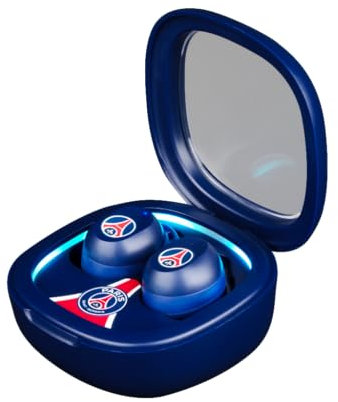 Konix PSG Écouteurs sans Fil pour Smartphones et tablettes - Autonomie 8 h + 15 h boitier - Résistance à l'eau IPX4 - Connexion Bluetooth - Bleu