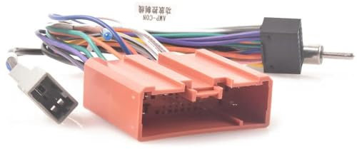 Oulesh Wiring Harness for Mazda 2/3/6, for Android 16pin Car Radio Wiring Harness Cable Adapter