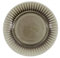 House Doctor Kuchenteller, HDPleat, Grau/braun, h: 2 cm, Dia: 16 cm