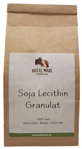 Hotte Maxe Soja Lecithin Granulat, 100% rein für Pferde, 1kg