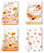 Arquiel 4 Piezas Paños de Cocina Flores Otoño Algodón Toallas de Cocina Mariposas Boho Suaves y Absorbentes Toallas de té y Toallas de Barra, 48 x 70 CM