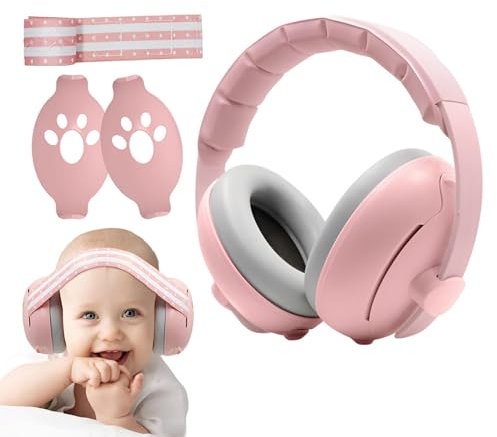 Kinder-Gehörschutz, geräuschunterdrückende Kopfhörer, Ohrenschützer für Kinder, verstellbarer Komfort, tragbare Ohrenschützer für Konzerte, Flugshows, Studium, Feuerwerk, , Refer to description