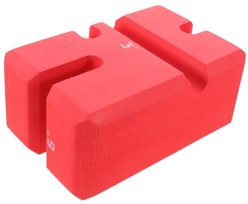 Bankdrücken Sitzbank Yoga-vorbereitung Bankdrückblock Bauchmuskeltraining Saugnapf Übung Heimtrainer Gewichtsverlust Trainer Sit-up-hilfsgerät Fitnesstrainer Fitness-block Eva Rot BESPORTBLE