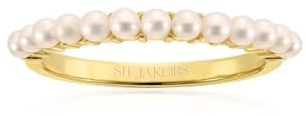 Sif Jakobs Ring Ellera Perla 18k gold plated 54