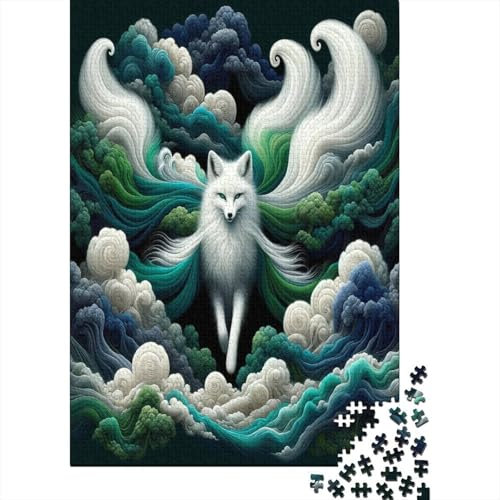 Fuchses 1000 Stück Puzzles Für Erwachsene Teenager Stress Abbauen Familien-Puzzlespiel 1000-teiliges Puzzle Kinder Lernspiel Spielzeug Geschenk Puzzel 1000pcs (75x50cm)