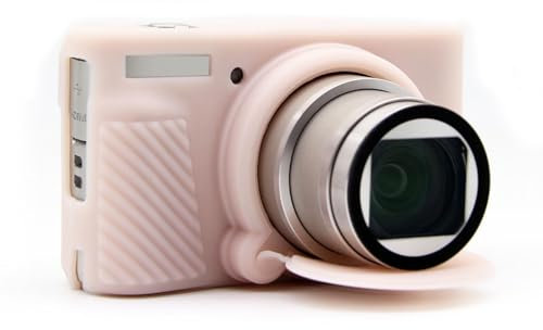 Alriedy Kamera Weiche Silikontasche Für Canon PowerShot SX740 HS/SX730 HS – Schützende Hülle Kompatibel Mit Canon SX740 HS Kamera, Kratzfeste Leichte Silikonhülle Mit 2, Canon Sx740 Hs Hülle