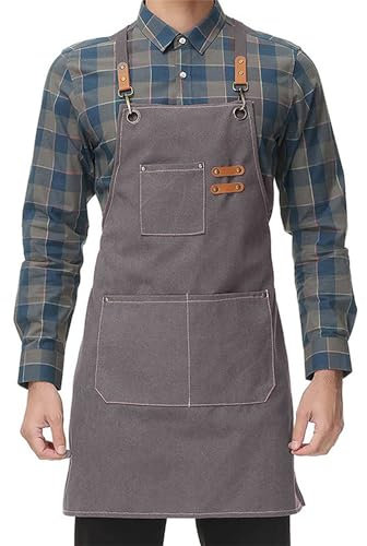 Sertay Tablier Chef pour Barbecue, Cuisine et Jardinage - Outil Robuste pour Hommes, Adapté à la Maison et Salle Manger