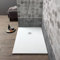 Kiamami Valentina Piatto Doccia 160x80 Slim in Resina Bianco Effetto Pietra Completo di griglia copripiletta | Muse