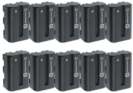 Lithium Battery NP-FM500H NPFM500H Camera Battery BC-VM10 Charger ,Compatible For Sony A57 A58 A65 A77 A99 A100 A550 A560 A580 A700 A850 A900 Battery L50(20Pcs Battery)