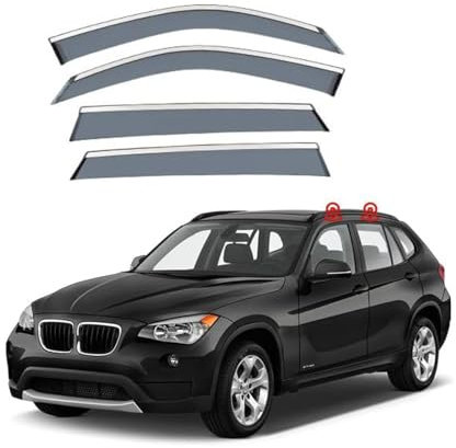 Windabweiser Für BMW 3 Serie MK4-E46 1999-2004 Car Comfort Windabweiser Windabweiser Regenabweiser Rauchabweiser