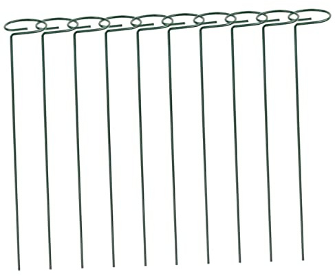 ROMISBABA 10 Stück Teiliges Gartenpflanzen Klettergerüst Stabiler Pflanzenstützrahmen für Formen von Kletterpflanzen für Topfpflanzen und Gartenarbeit