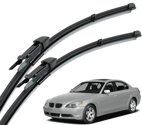 Escobillas Limpiaparabrisas Delanteras Para BMW Serie 5 520i 523i 525i 528i 530i E60 E61 03-10 Parabrisas Ventana 24+23