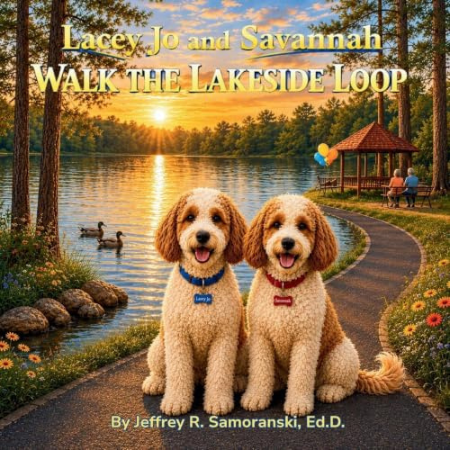 Lacey Jo and Savannah Walk the Lakeside Loop
