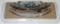 PACK OF TEN HANDLES. 10 x 128mm hole centre Dimpled Bow Kitchen Door Handles Brushed Nickel