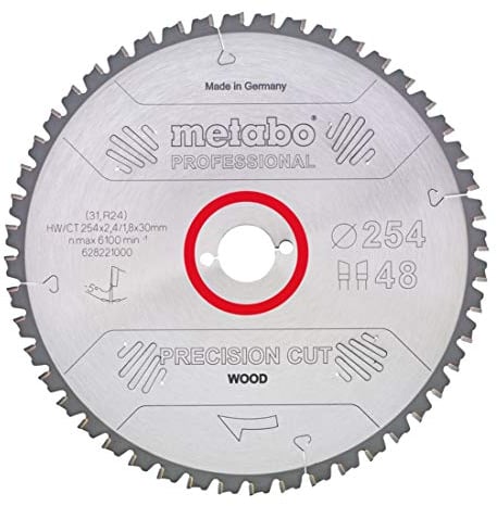 Metabo - 628227000 - seghe circolari in metallo duroblack-out (hw/ct 48 wz 305x30)