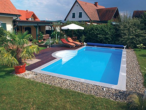 Kwad Pool PLUS 6,0x3,0x1,5m m. Treppe