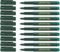 Faber-Castell Finepine 1511-0,4 mm, grün, 10 Stifte