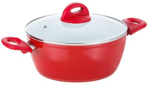 Genius Cerafit Style Kochtopf Ø 24 cm (2 Teile) Farbe Rot